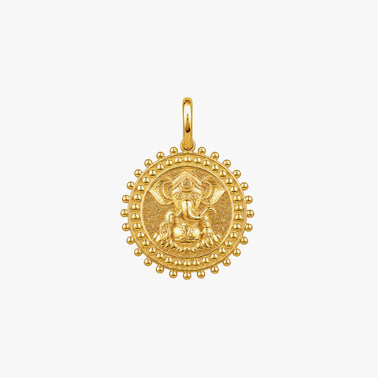 Remy Silver Ganesh Pendant
