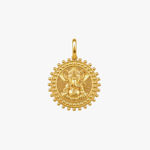 Remy Silver Ganesh Pendant