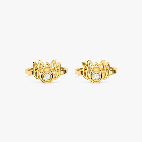 Aeni Silver Toe Ring
