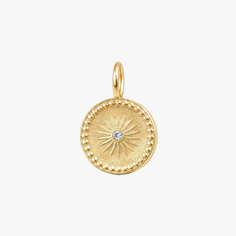 Kim Silver Crystal Pendant