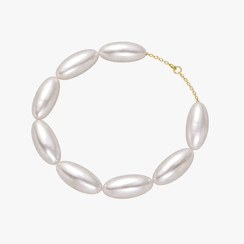 Zeni Silver Pearl Bracelets