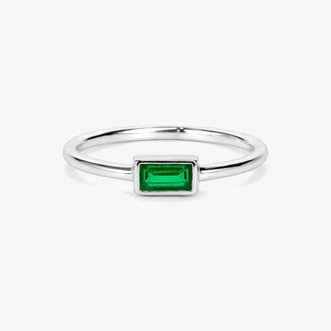 Sona Silver Apatite Adjustable Ring