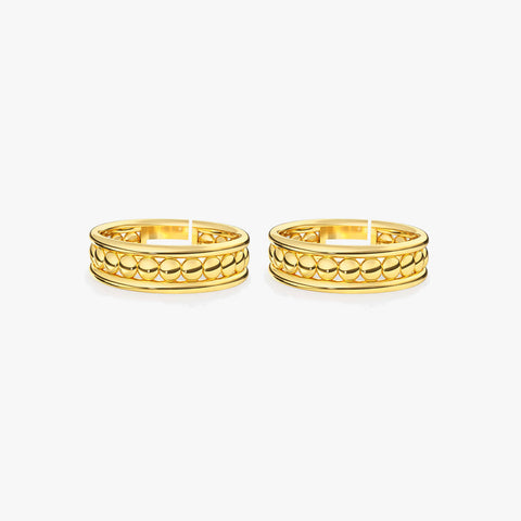 Kalra Silver Toe Ring