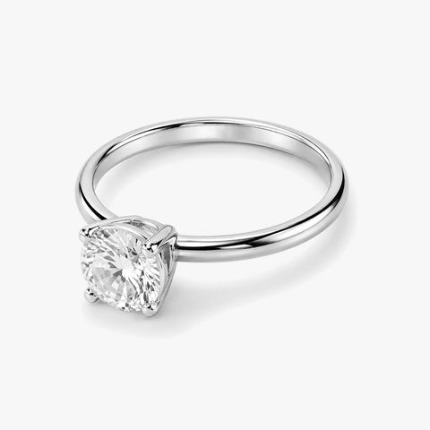 Kate Silver Diamond Adjustable Ring