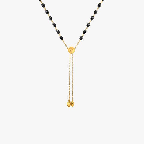 Zoe Silver Bronzite Necklace