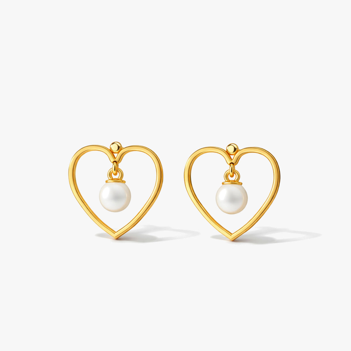 Oana Silver Pearl Earrings