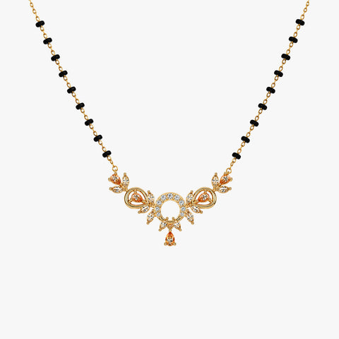 Yaya Silver Mangalsutra