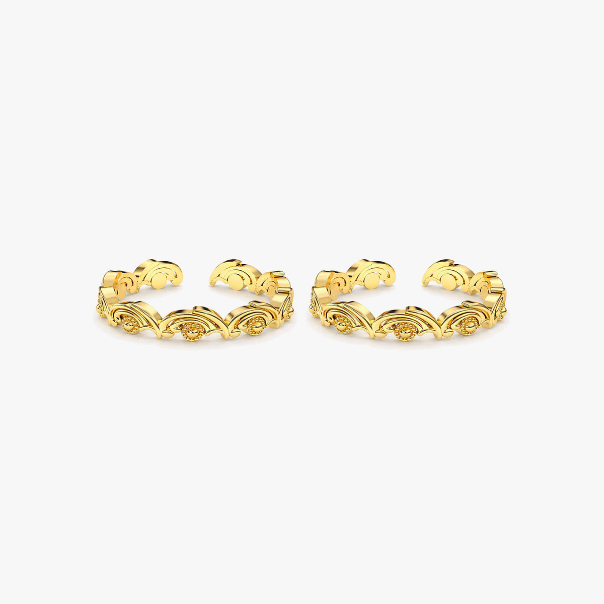 Cyna Silver Toe Ring