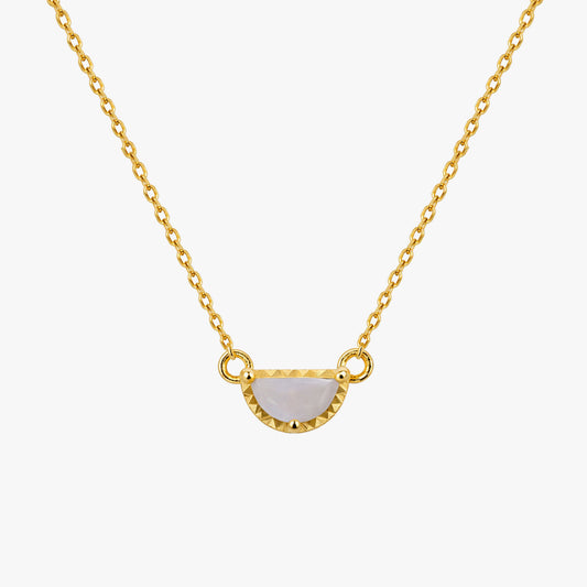 Mia Silver Chalcedony Necklace
