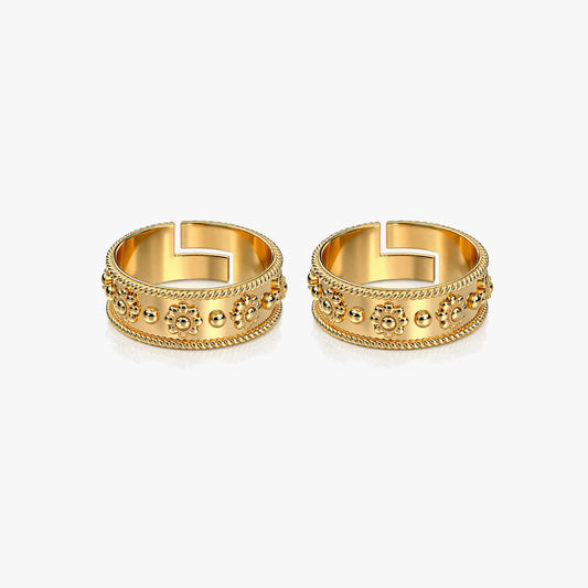Eyra Silver Toe Ring