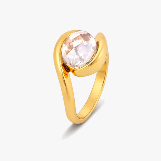 Eira Silver Adjustable Ring