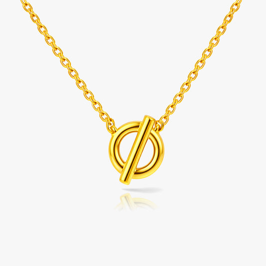 Kate Silver Toggle Necklace