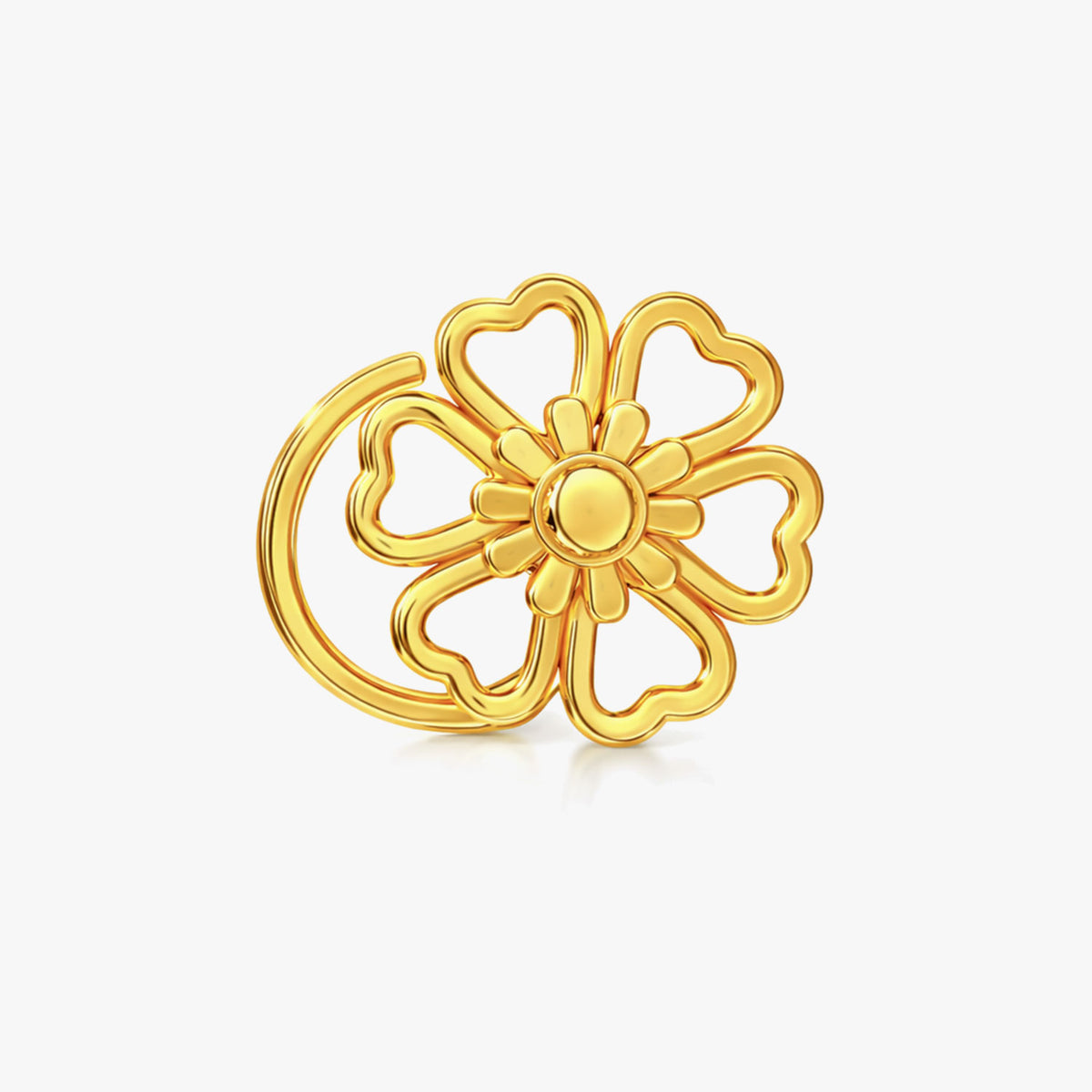 Myra Silver Nose Pin