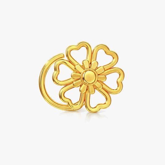 Myra Silver Nose Pin