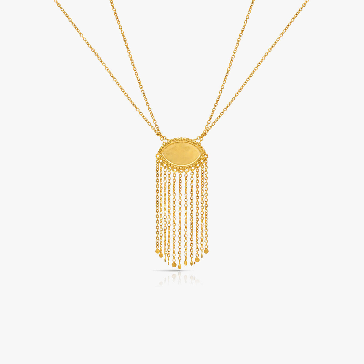 Demi Silver Tussle Necklace