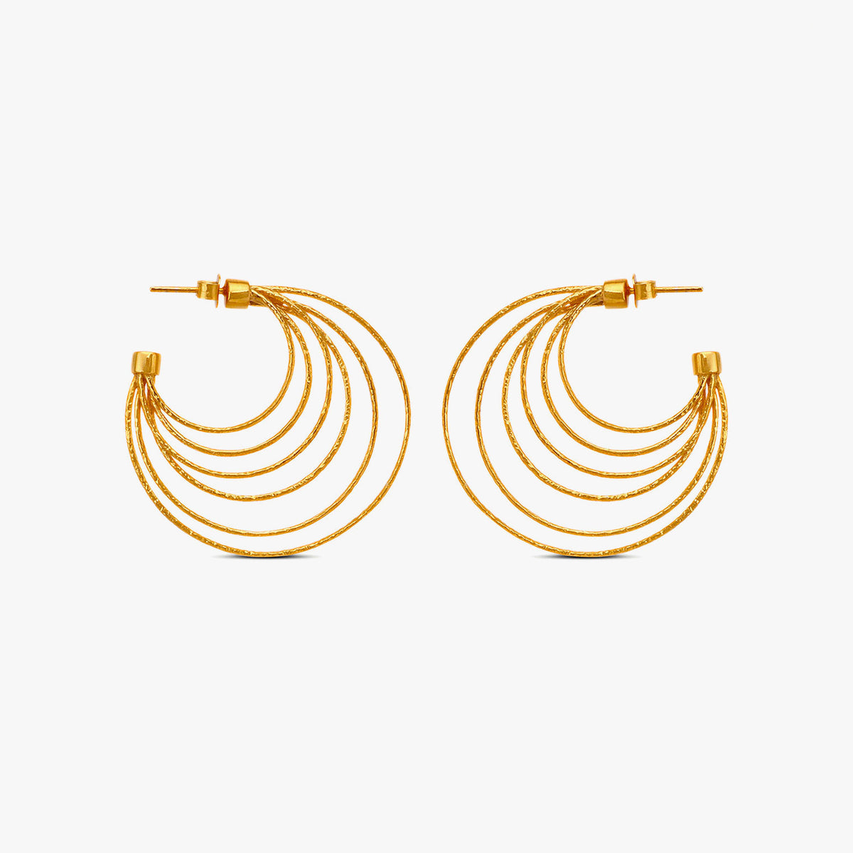 Nyra Silver Wire Earrings