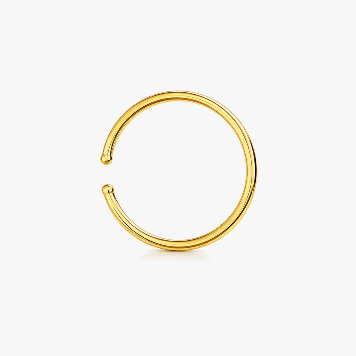 Aemi Silver Nose Pin