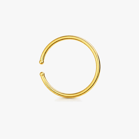 Aemi Silver Nose Pin