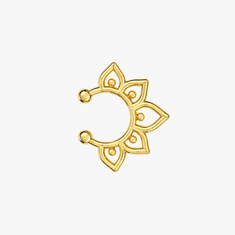 Nova Silver Nose Pin