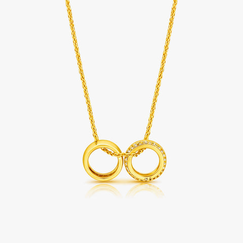 Ziva Silver Topaz Necklace