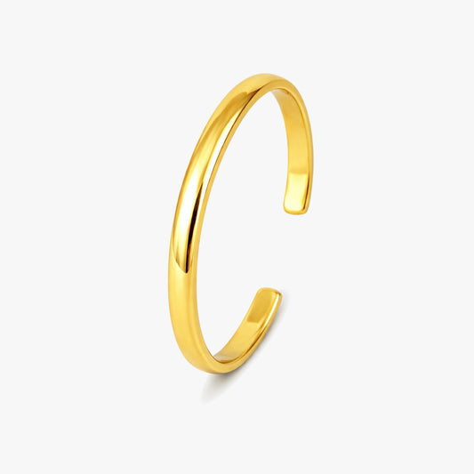 Loi Silver Cuff Bangle