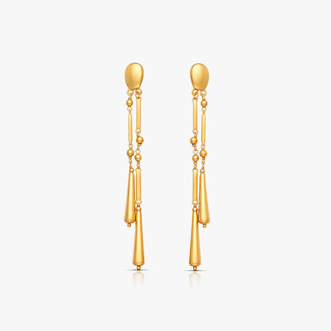 Myra Silver Drop Earrings