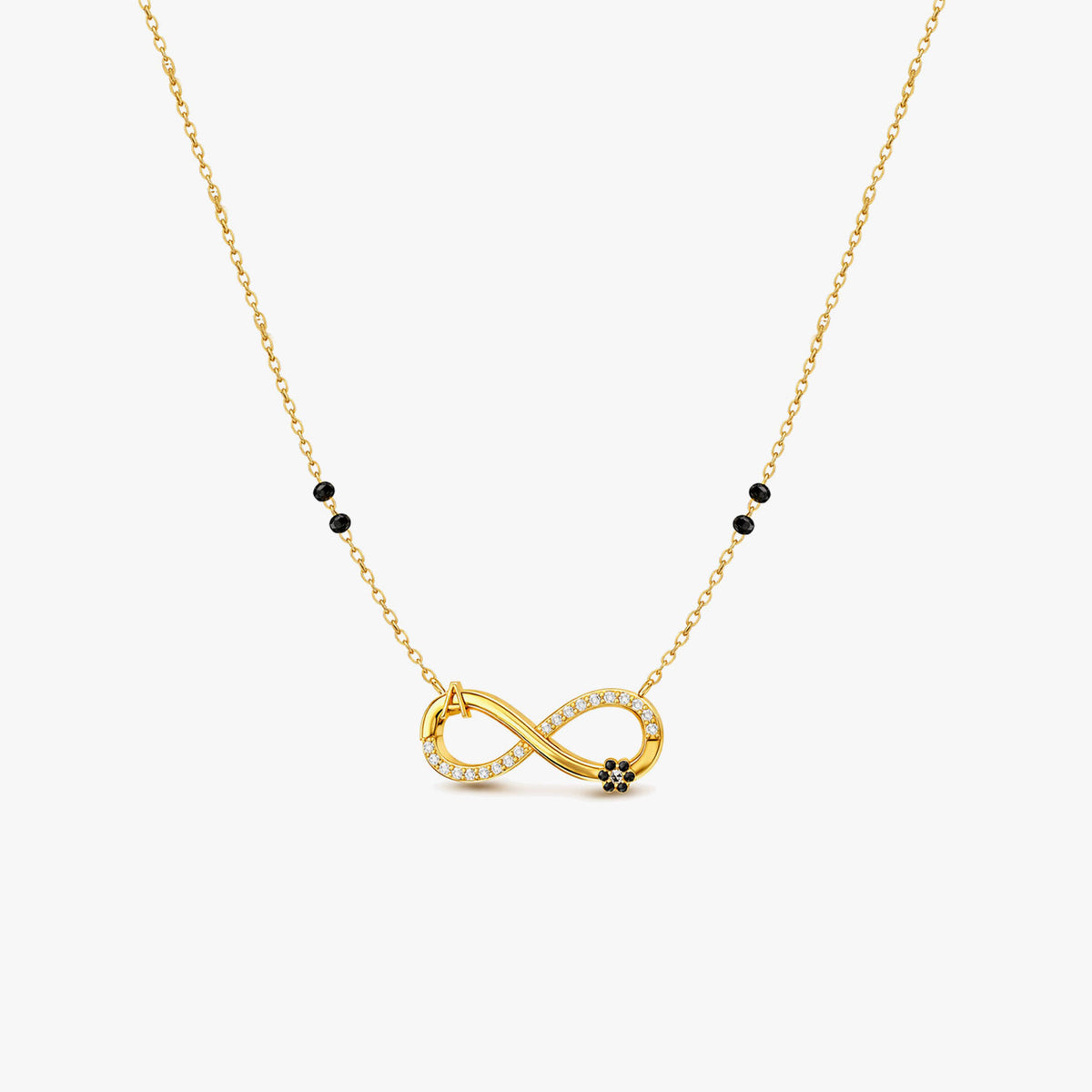 Oela Silver Mangalsutra