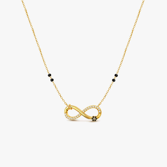 Oela Silver Mangalsutra