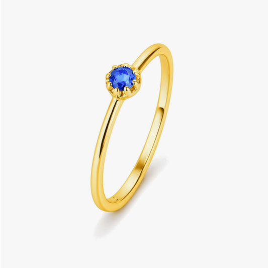 Mia Silver Apatite Adjustable Ring