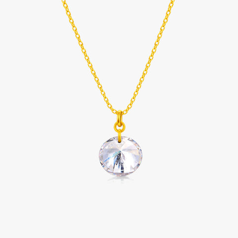 Sia Silver Zirconia Necklace