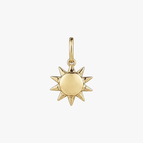 Anna Silver Sun Pendant