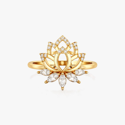 Aefa Silver Adjustable Ring