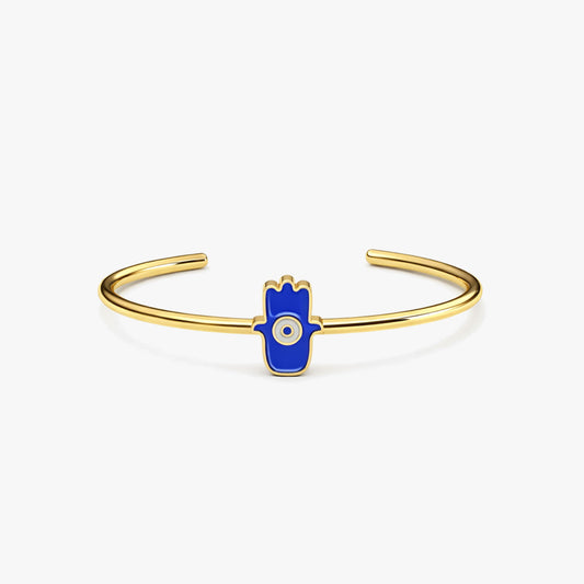 Woin Silver Evil Eye Bracelet