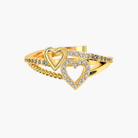 Zoya Silver Adjustable Ring