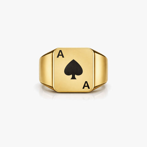Joel Silver Ace Adjustable Ring
