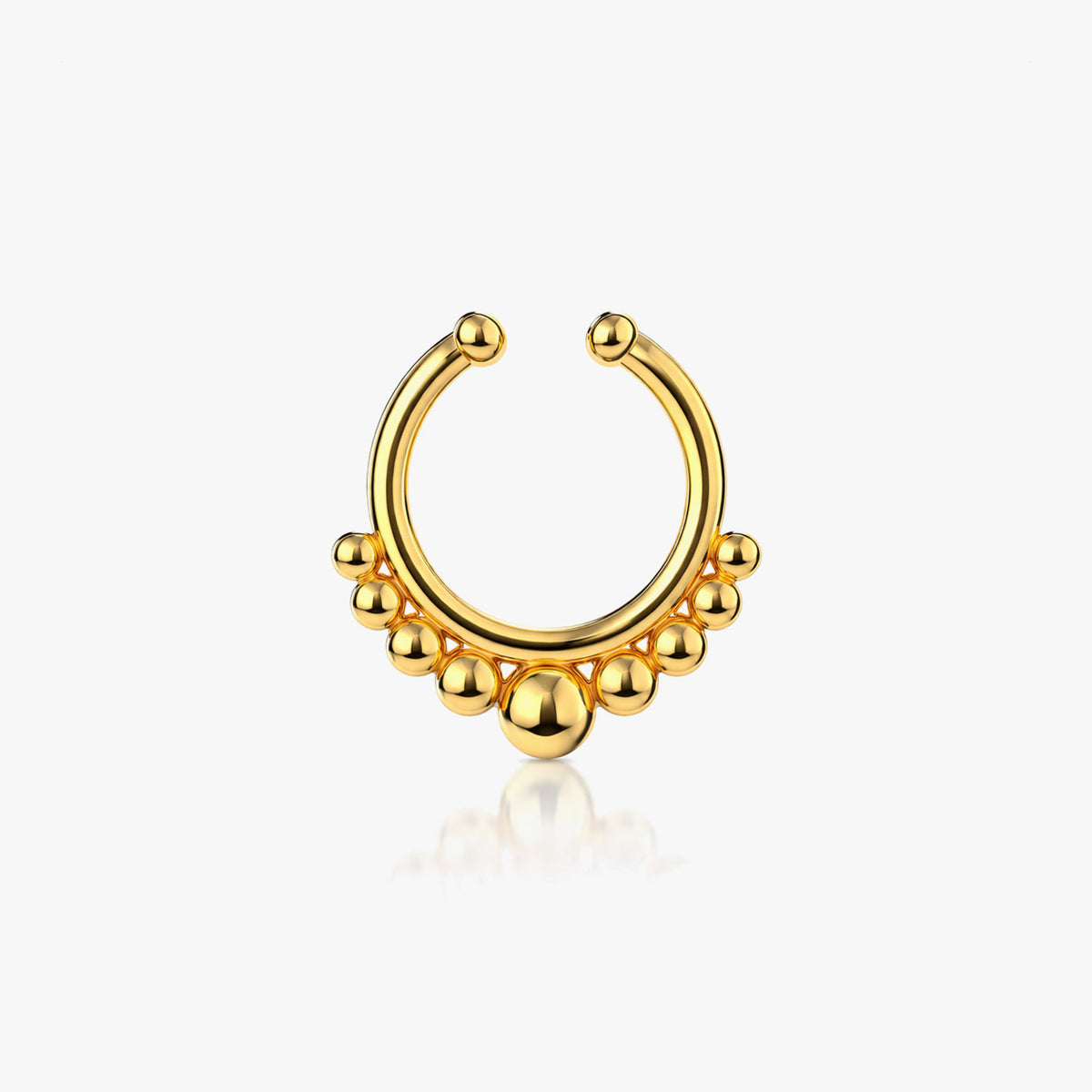 Arya Silver Nose Pin