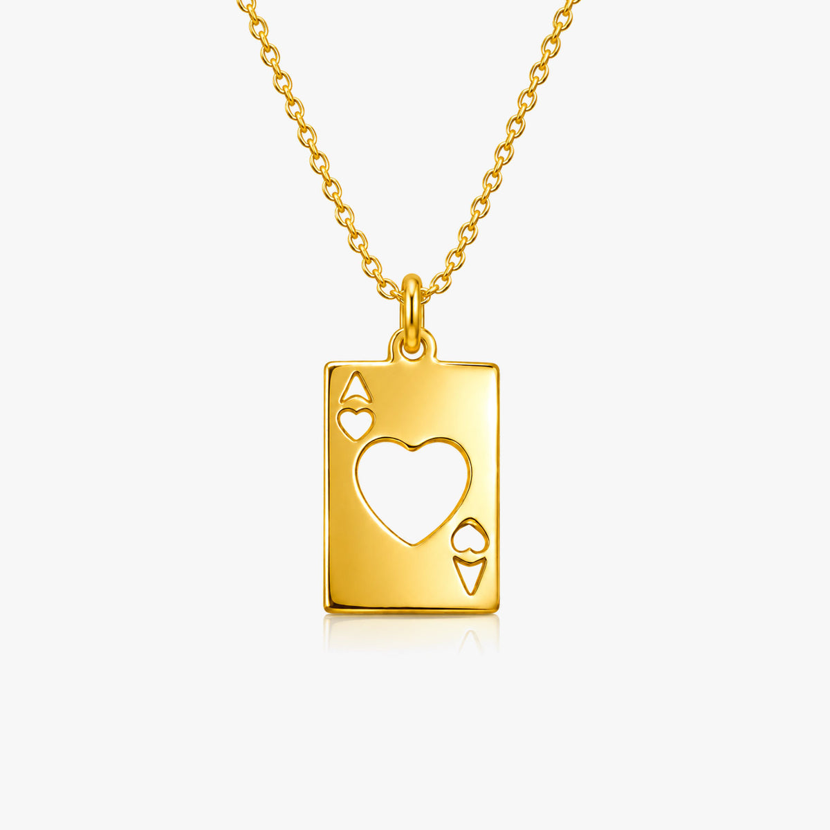 Lucy Silver Heart Necklace