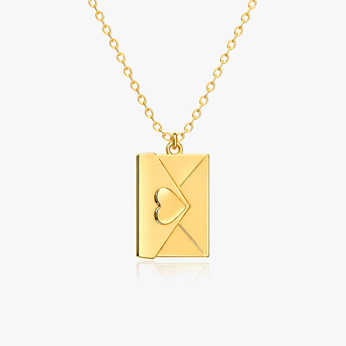 Rela Silver Heart Necklace