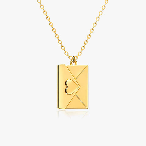 Rela Silver Heart Necklace