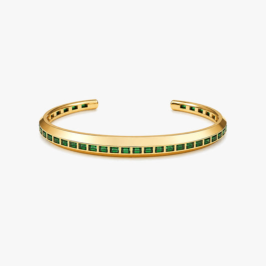 Kite Silver Zirconia Bangle