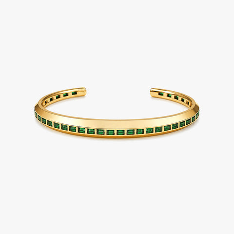 Kite Silver Zirconia Bangle