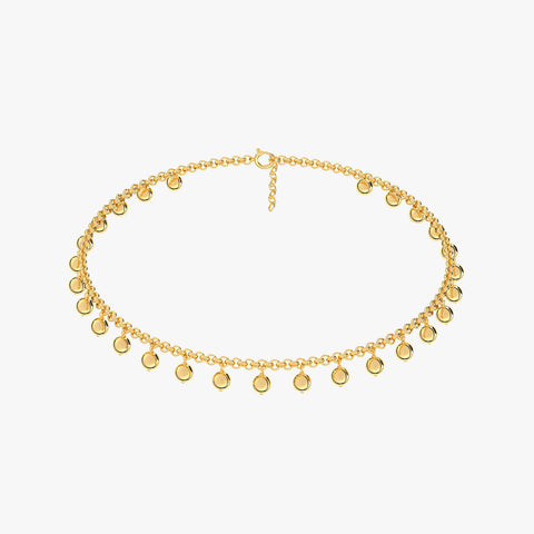 Niva Silver Anklet