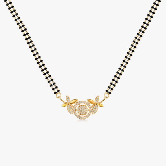 Oyra Silver Mangalsutra