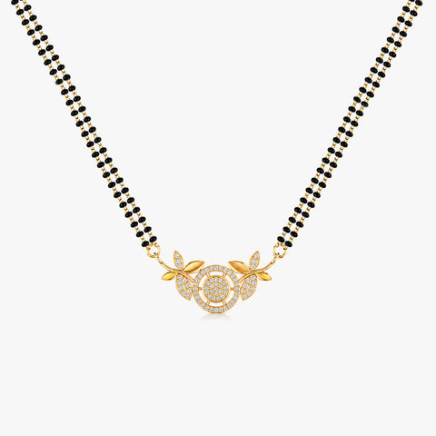 Oyra Silver Mangalsutra