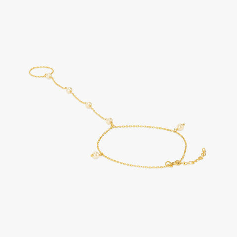 Gyra Silver Pearl Bracelets