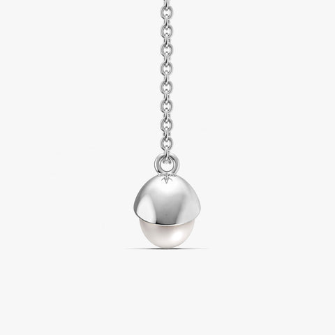 Sui Silver Pearl Necklace