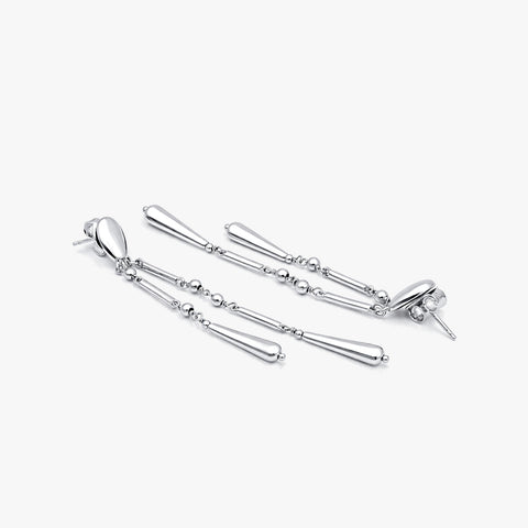 Myra Silver Drop Earrings