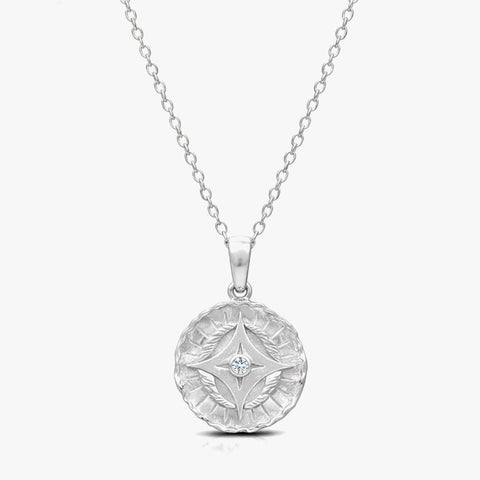 Mila Silver Zirconia Pendant