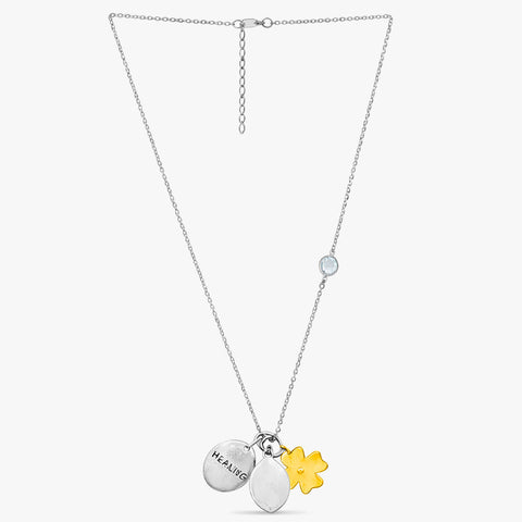 Ayana Two Tone Scorpio Zodiac Necklace