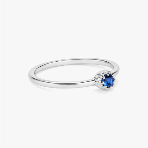 Mia Silver Apatite Adjustable Ring